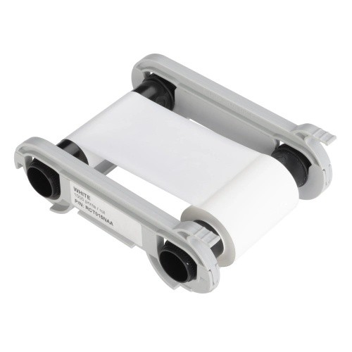 Ribbon Evolis monocromático RCT015NAA (Branco) - 1000 impressões p/ Primacy e Zenius