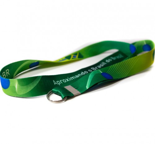 Cordão para Crachá Personalizado em Sublimação